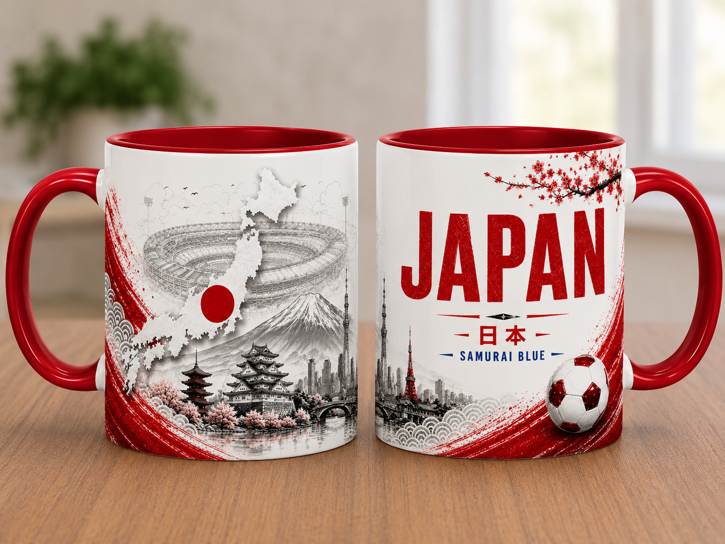 Japan World Cup country mug