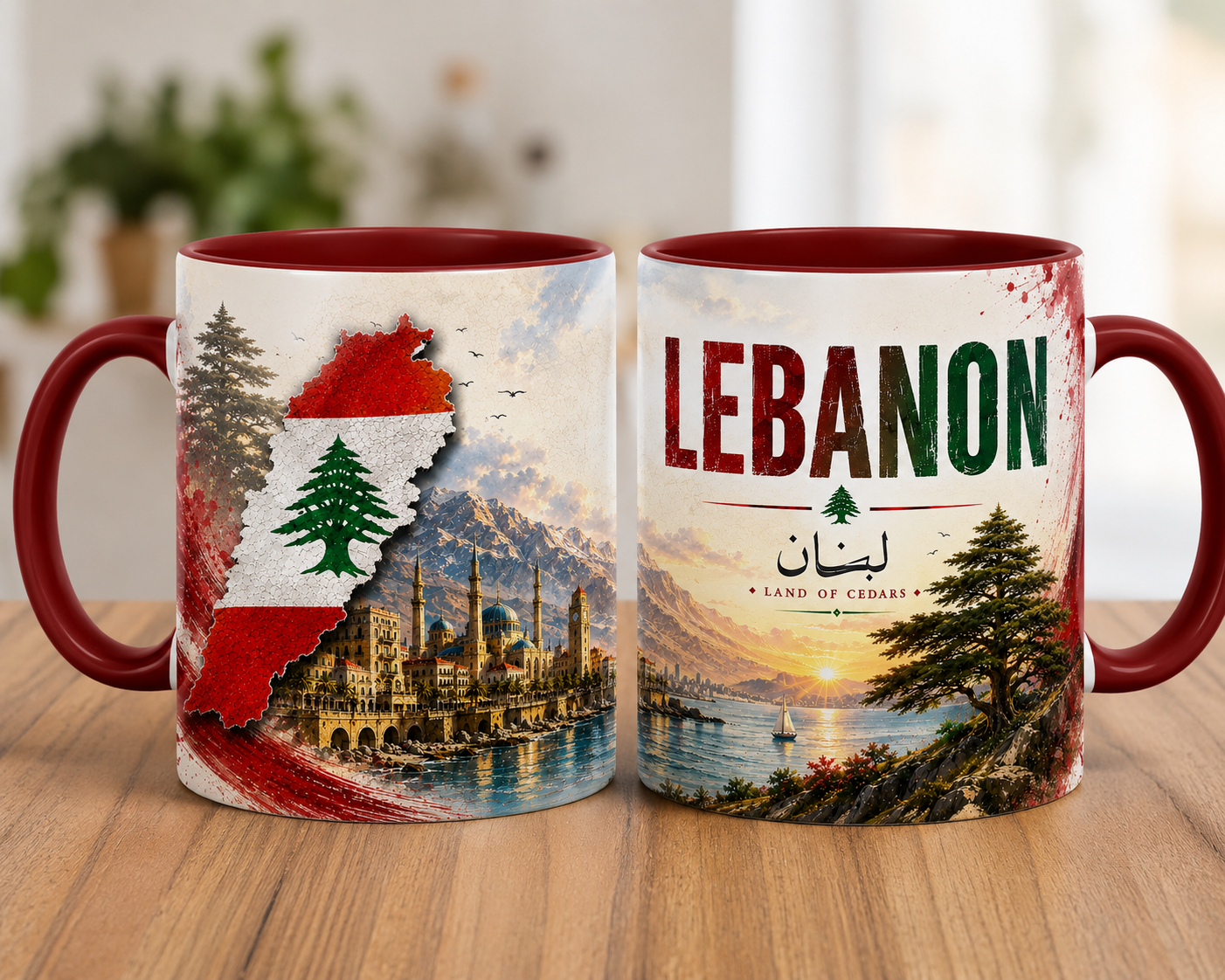 Lebanon World Cup country mug