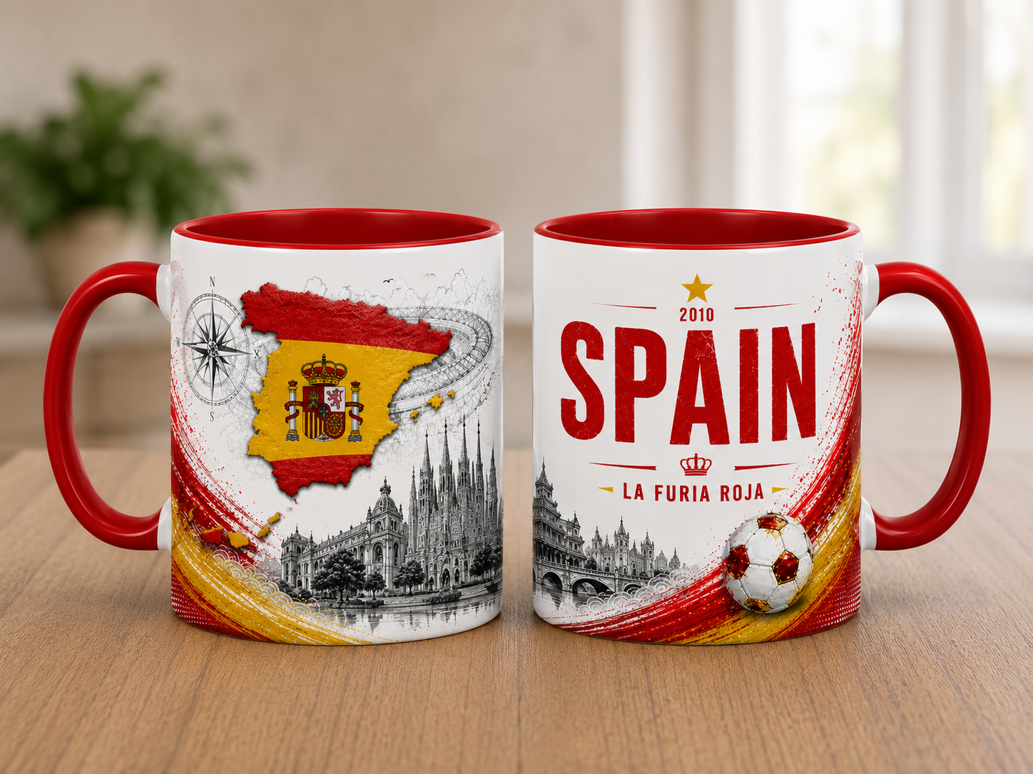 Spain World Cup country mug