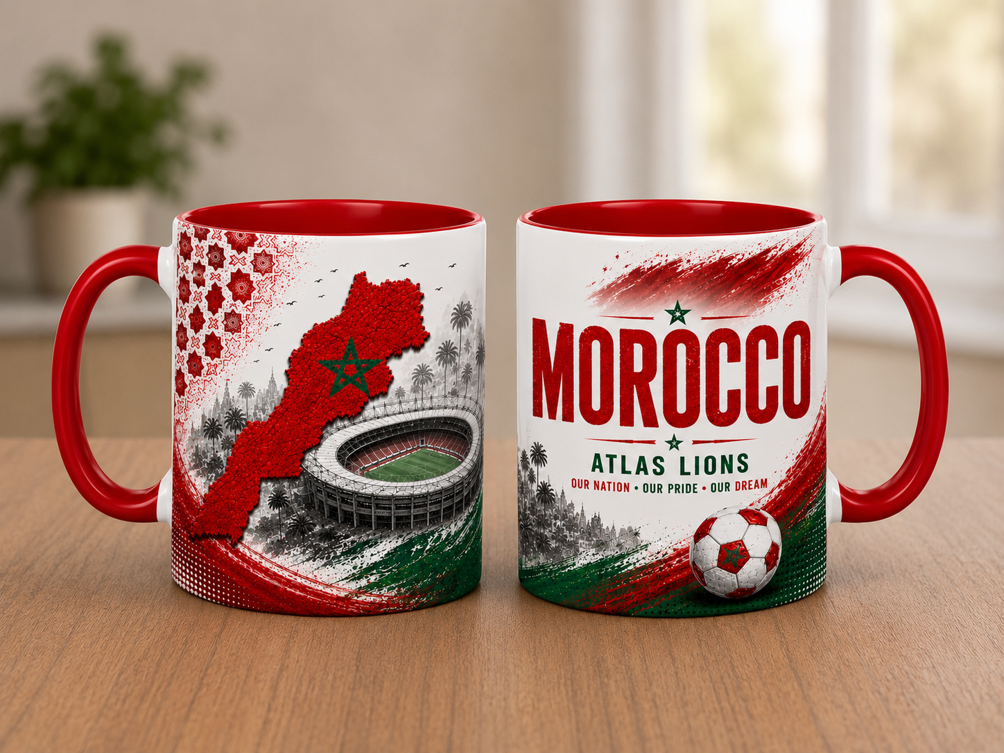 Morocco World Cup country mug