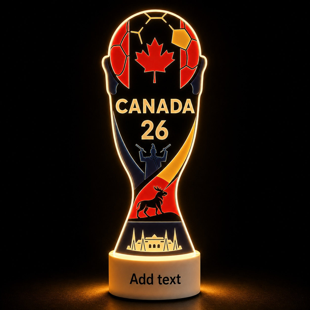 World Cup Trophy Stand - Canada