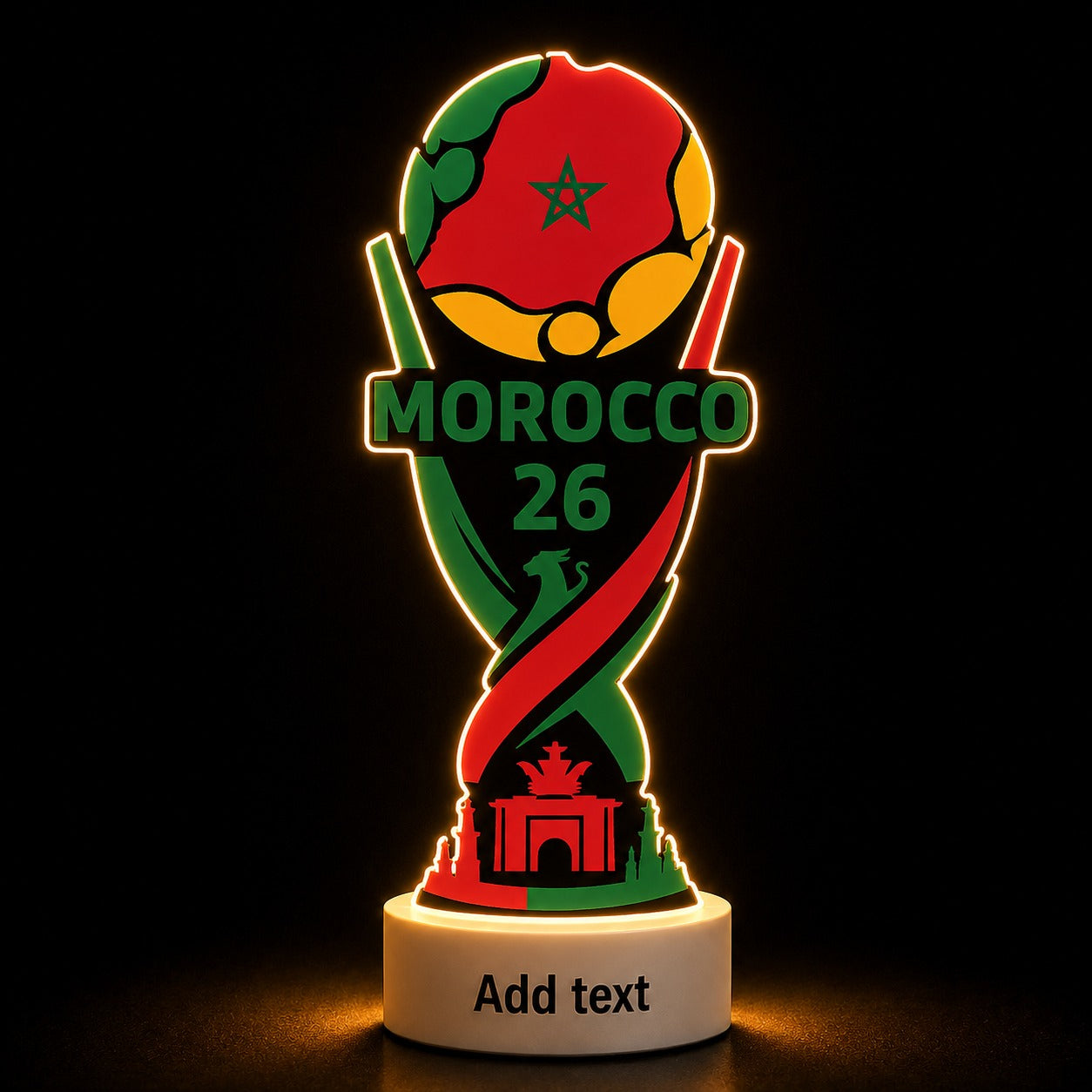 World Cup Trophy Stand - Morocco