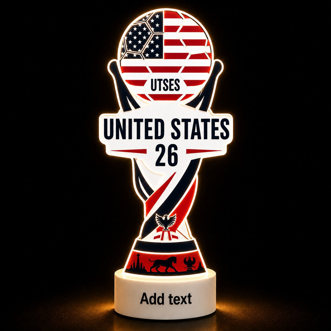 World Cup Trophy Stand - USA